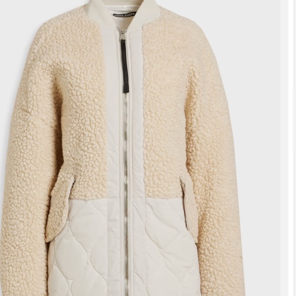 Holden Jackets & Coats Holden Half Puffer Half Sherpa Poshmark